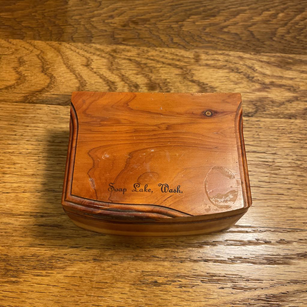 Soap Lake Washington Wood Box SMALLS