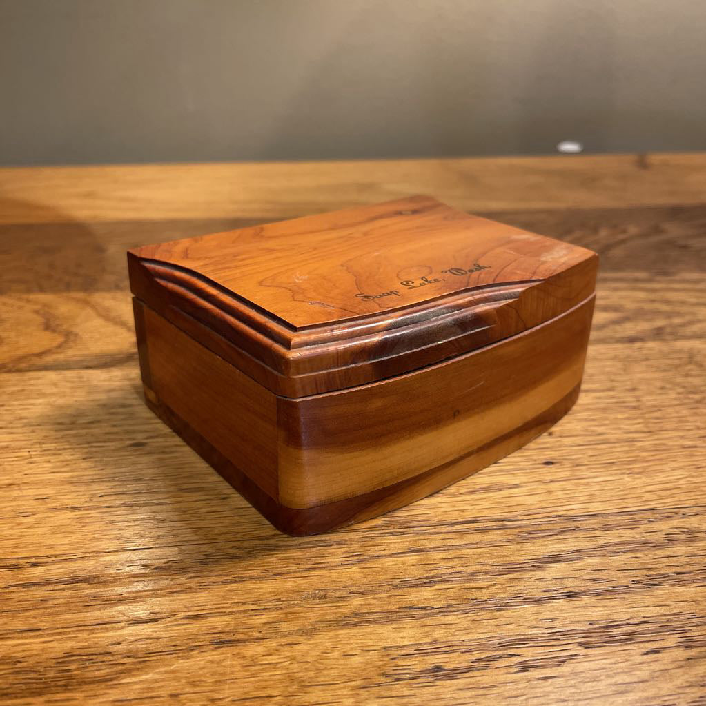 Soap Lake Washington Wood Box SMALLS