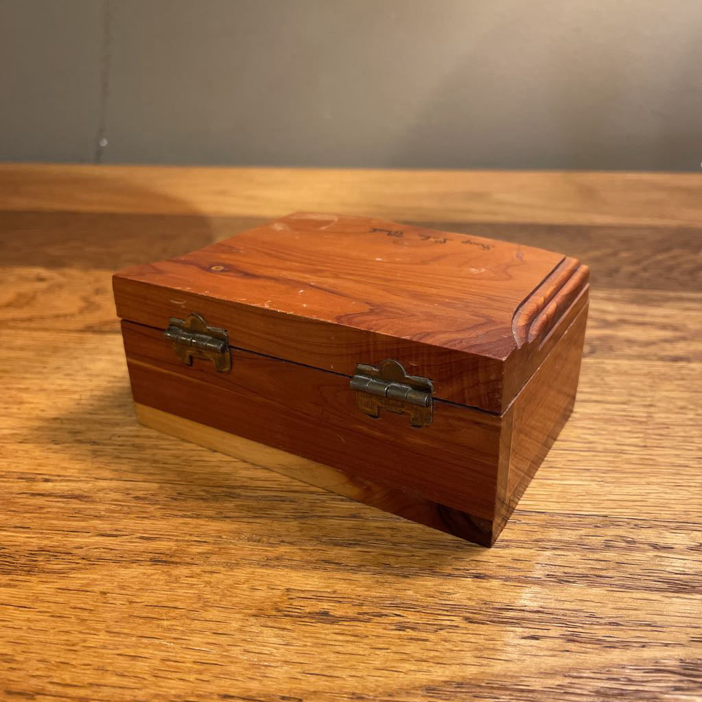 Soap Lake Washington Wood Box SMALLS