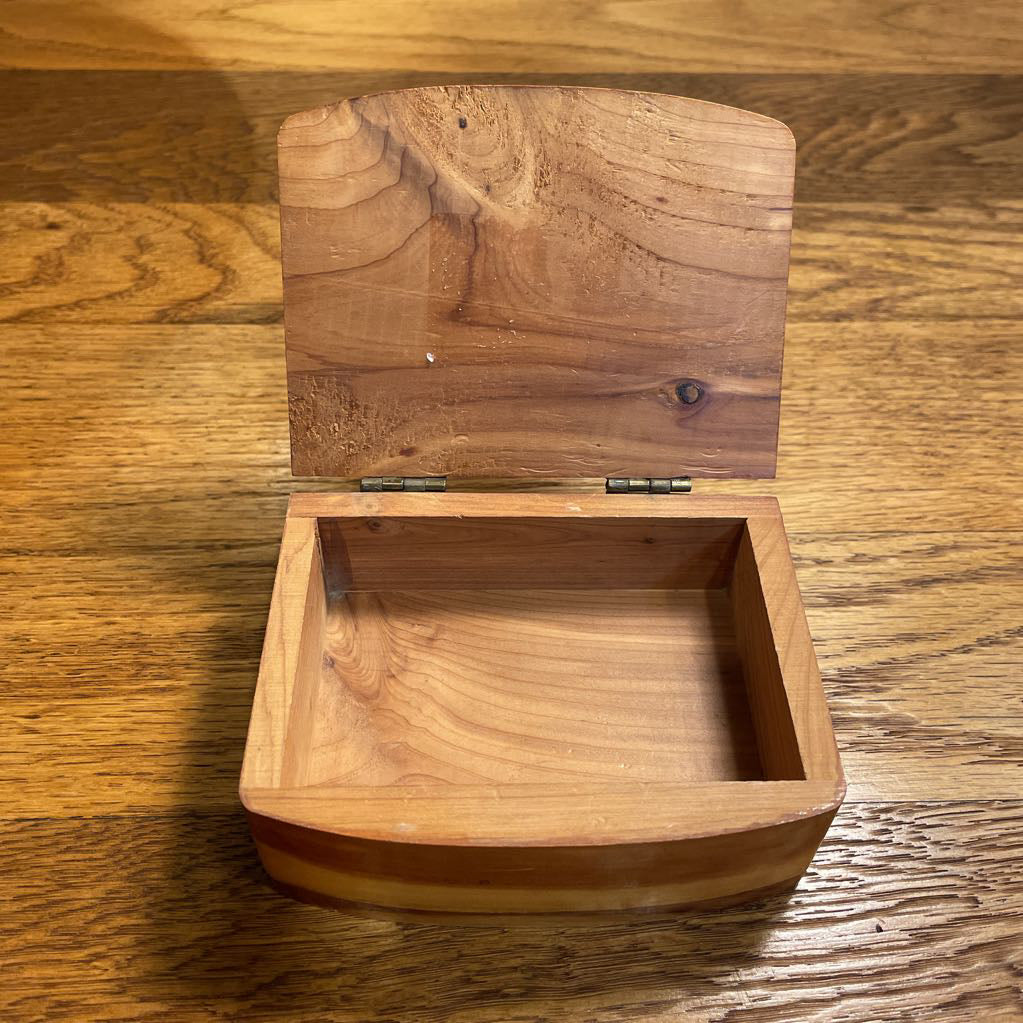 Soap Lake Washington Wood Box SMALLS