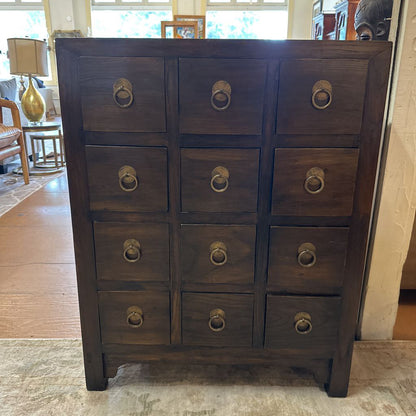 Small Asian Apothecary Cabinet