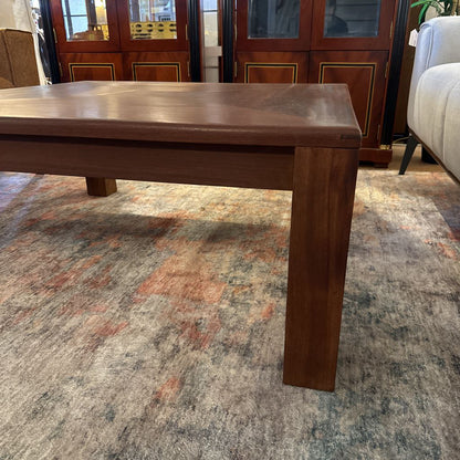 West African Mahogany Coffee Table