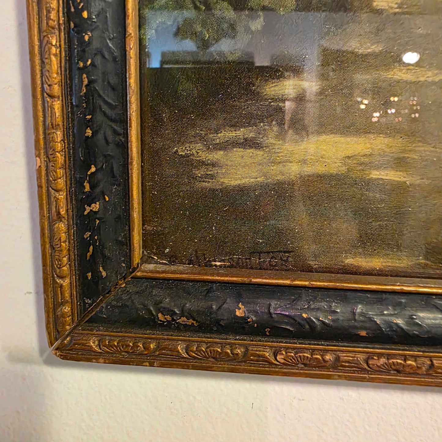 R. Atkinson Fox - "The Rose Bower" Vintage Print