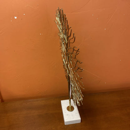 Brass Finish Tree of Life Sculpture