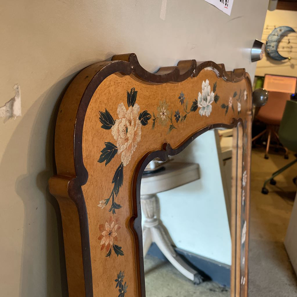 Floral Painted Mirror