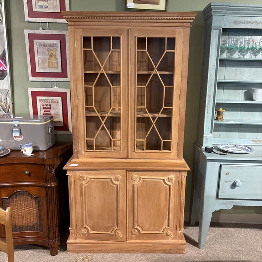 Unfinished Solid Wood Hutch C CABINETS