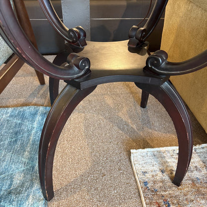 Pink Marble Top Side Table