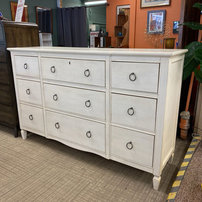 Off White Large 10 Drawer Dresser