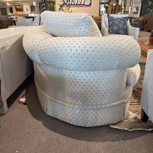 Two-Toned Textured Curved Off White Sofa U SOFAS