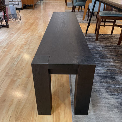Arhaus Parsons Black Dining Bench