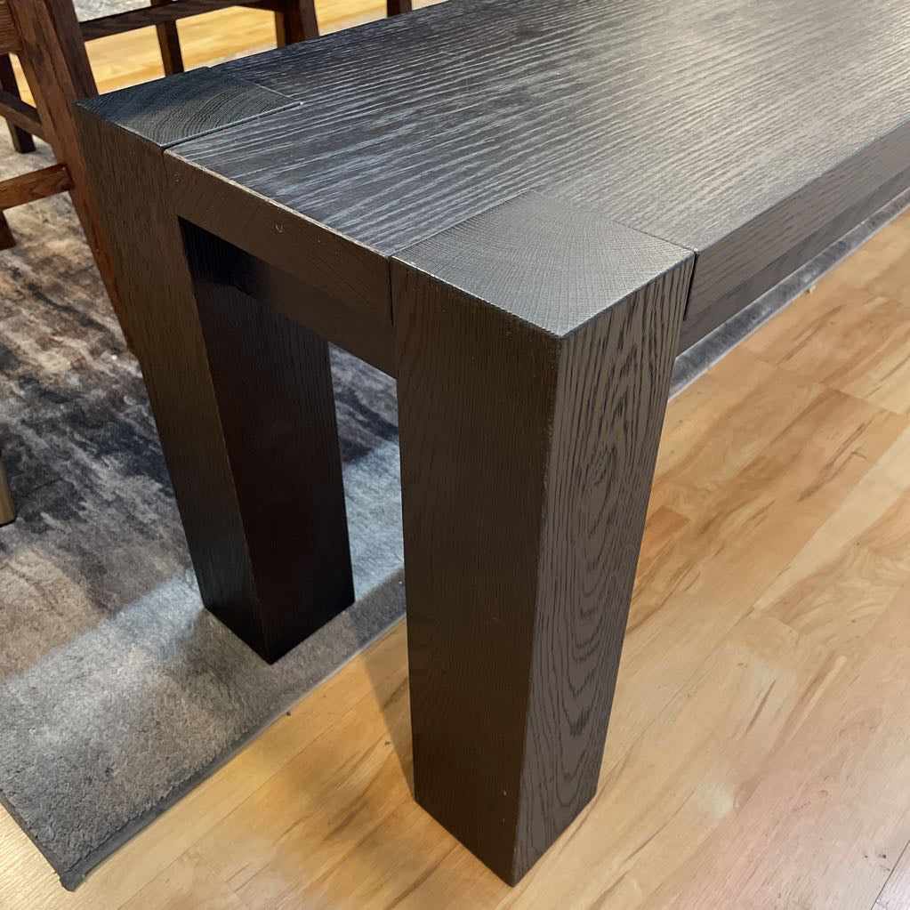 Arhaus Parsons Black Dining Bench