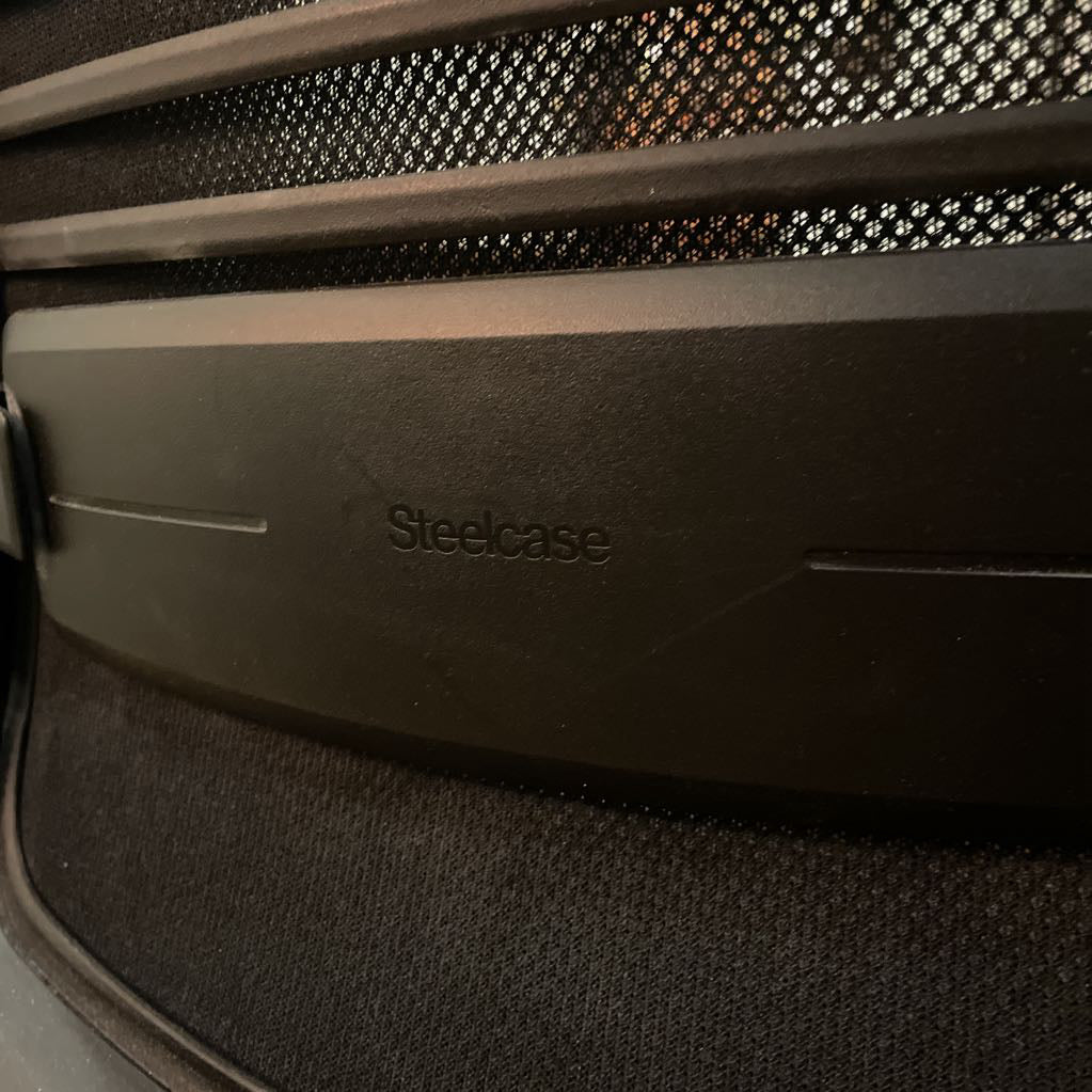 Steelcase Black Office Chair