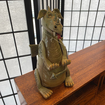 Green Dragon Indoor/Outdoor Statue