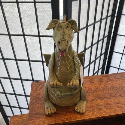 Green Dragon Indoor/Outdoor Statue