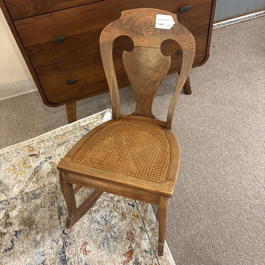 Small Wicker Rocking Chair