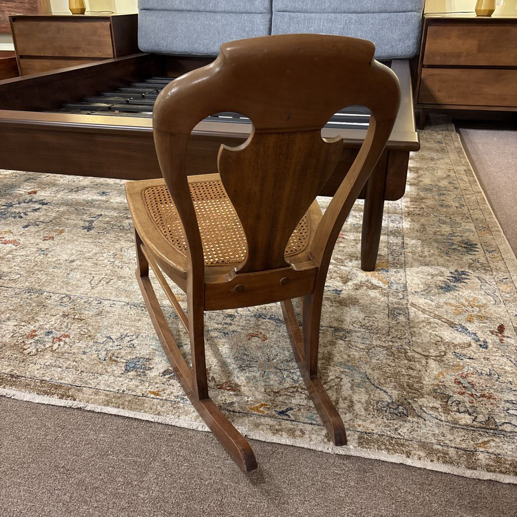 Small Wicker Rocking Chair