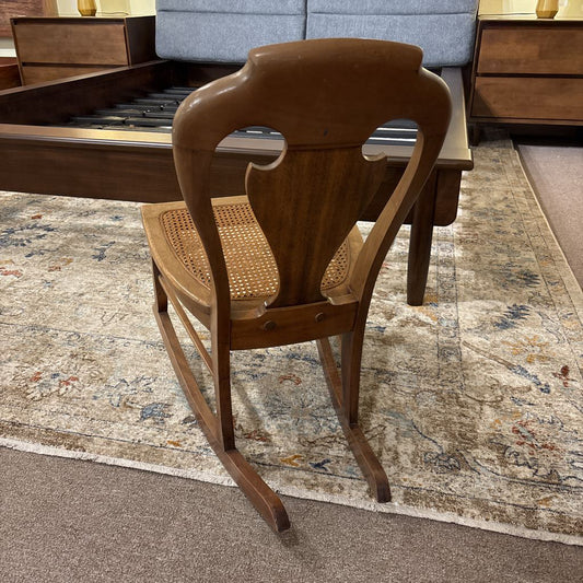 Small Wicker Rocking Chair U ACCENT CHAIRS
