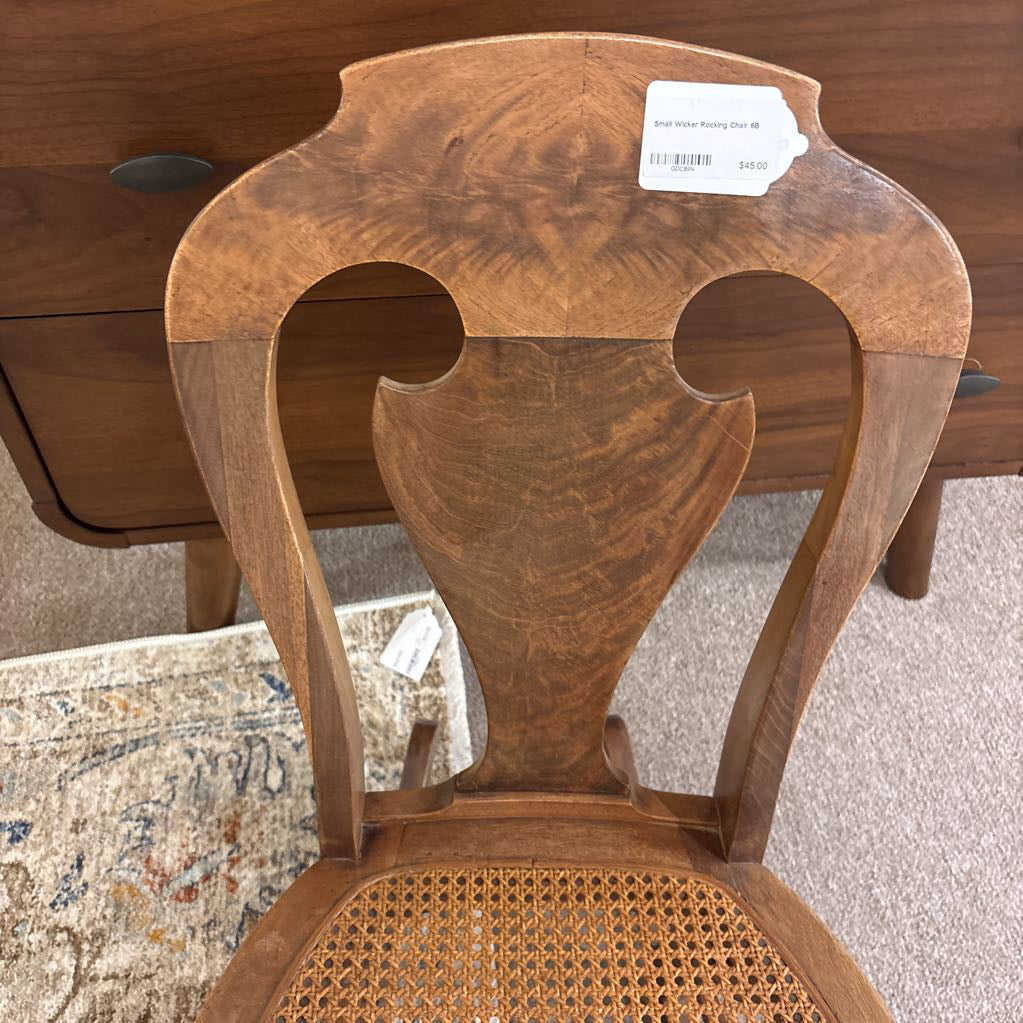 Small Wicker Rocking Chair
