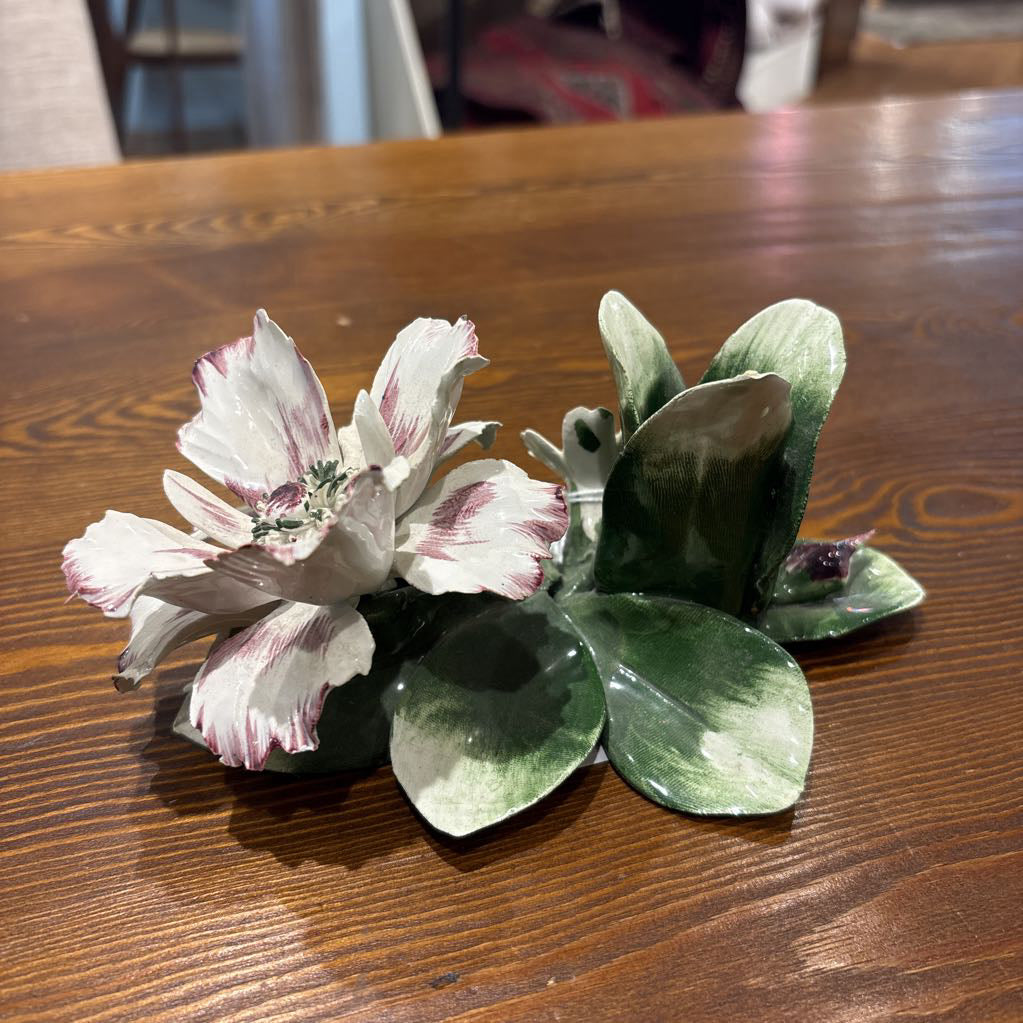 Capodimonte Porcelain Flower