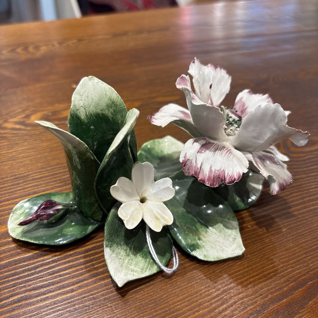 Capodimonte Porcelain Flower