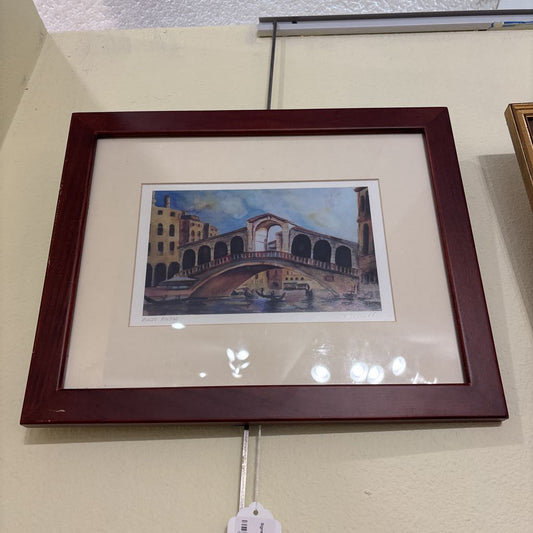 Signed Venice Print ART