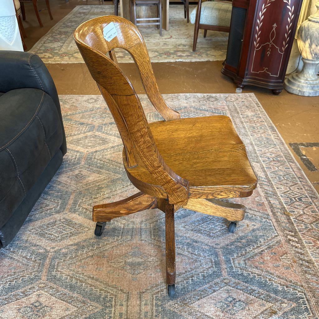 Vintage Springback Swivel Chair