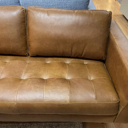 Malmo Cappuccino Leather LAF Sectional