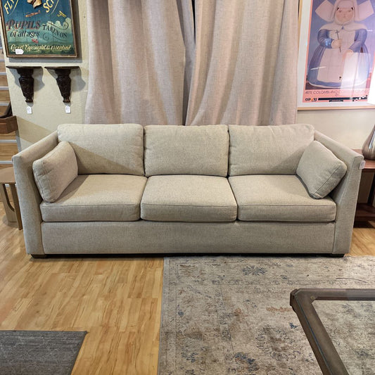 Rachel Ray Cream Textured Sofa