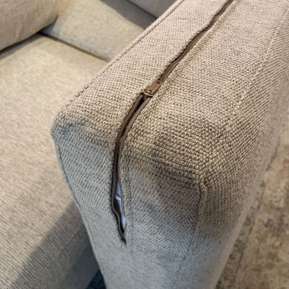 Rachel Ray Cream Textured Sofa U SOFAS