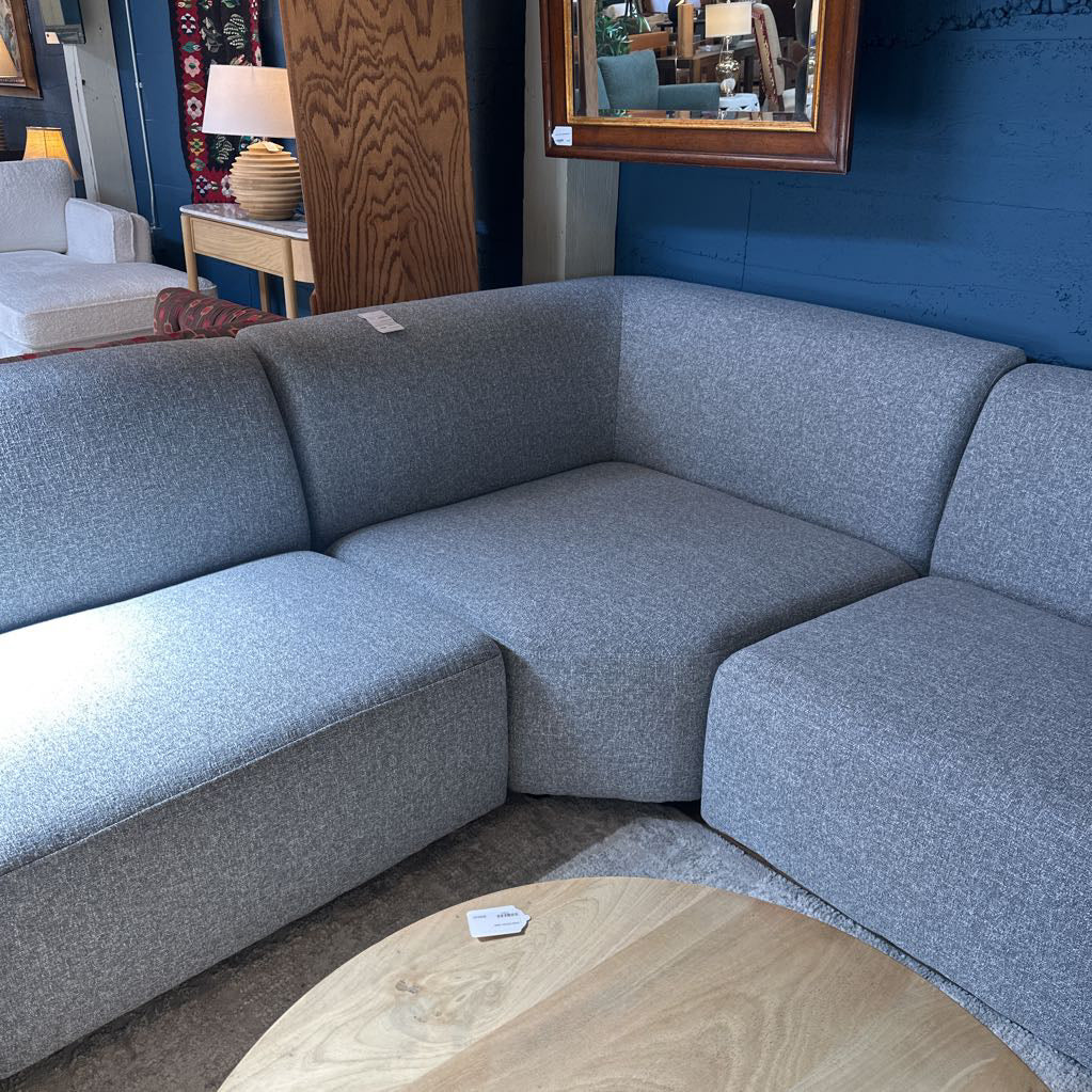 Eliza Steel Sectional - AS IS