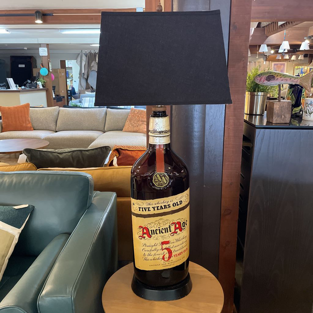 Ancient Age Big Big Whiskey Bottle Lamp