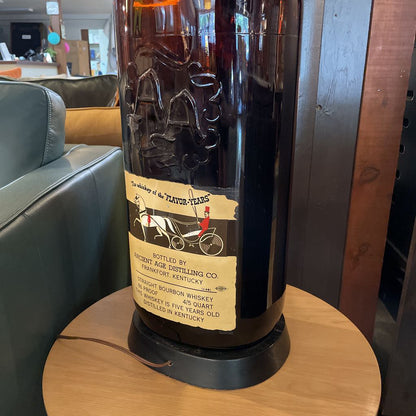 Ancient Age Big Big Whiskey Bottle Lamp