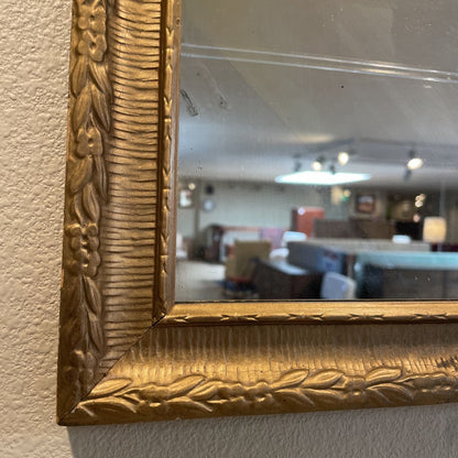 Long, Narrow 3 Panel Mirror, Framed