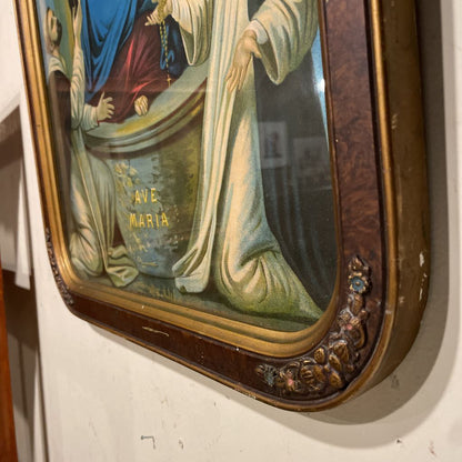 "Our Lady of the Rosary of Pompeii" Framed Print Art