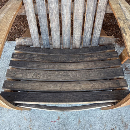 Wine Barrel Outdoor Chair