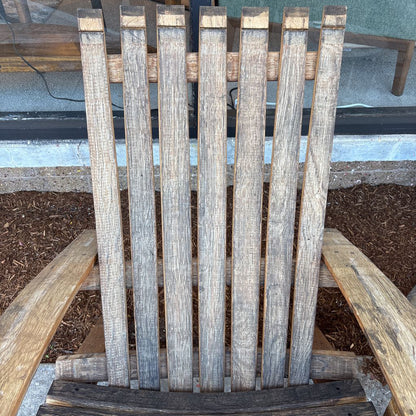 Wine Barrel Outdoor Chair