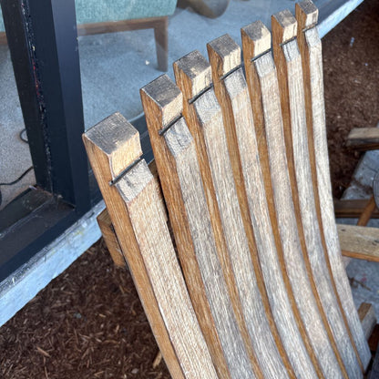 Wine Barrel Outdoor Chair