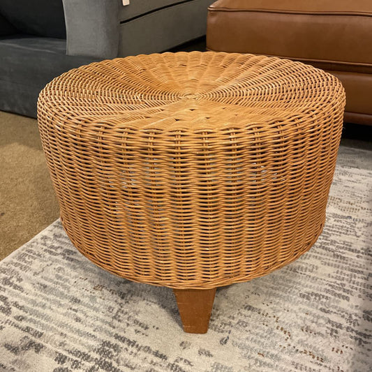 Woven Round Wicker Stool C STOOLS