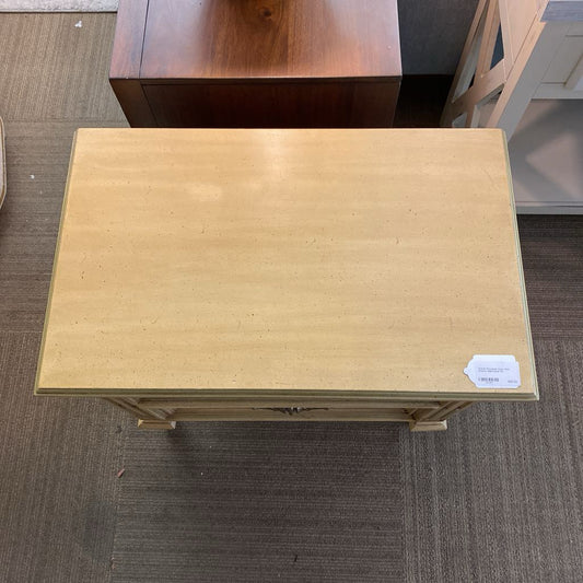 French Provincial Style Two Drawer Nightstand C NIGHTSTANDS