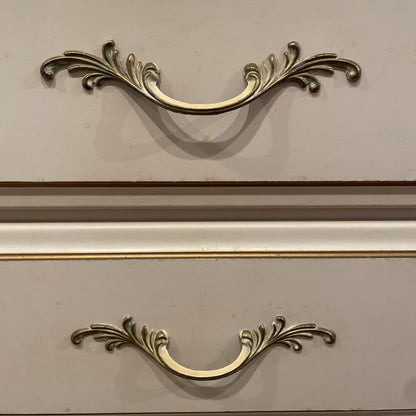 White French Provincial 3 Drawer Chest