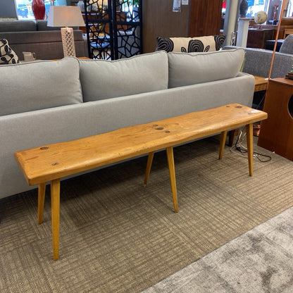 Six Leg Pine Bench