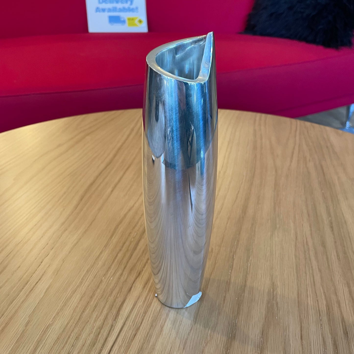 Nambe Scroll Vase
