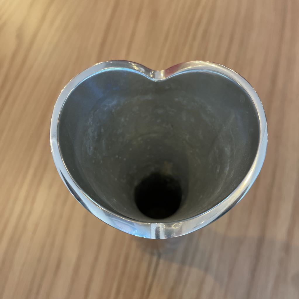Nambe Heart Vase