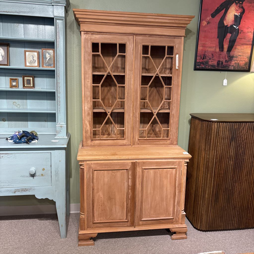 Natural Wood Unfinished Hutch C CABINETS