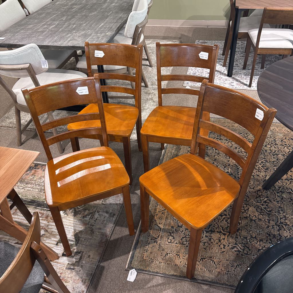 Contemporary Wood Dining Chair (SET OF 4)