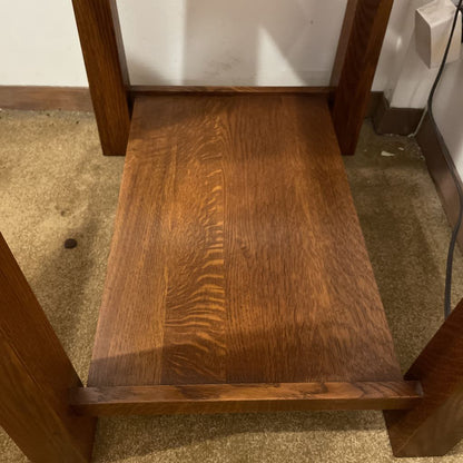 STICKLEY Quartersawn Oak Craftsman Style End Table