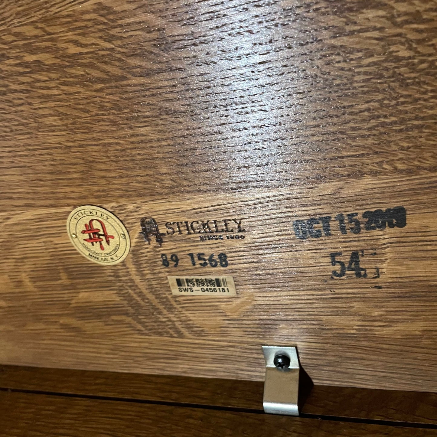 STICKLEY Quartersawn Oak Craftsman Style End Table