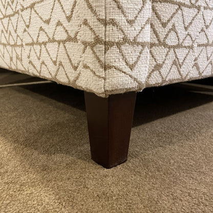 Stickley White w/ Triangle Pattern Accent Chair U ACCENT CHAIRS