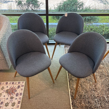 Modern Blue Dining Chair (SET OF 4)