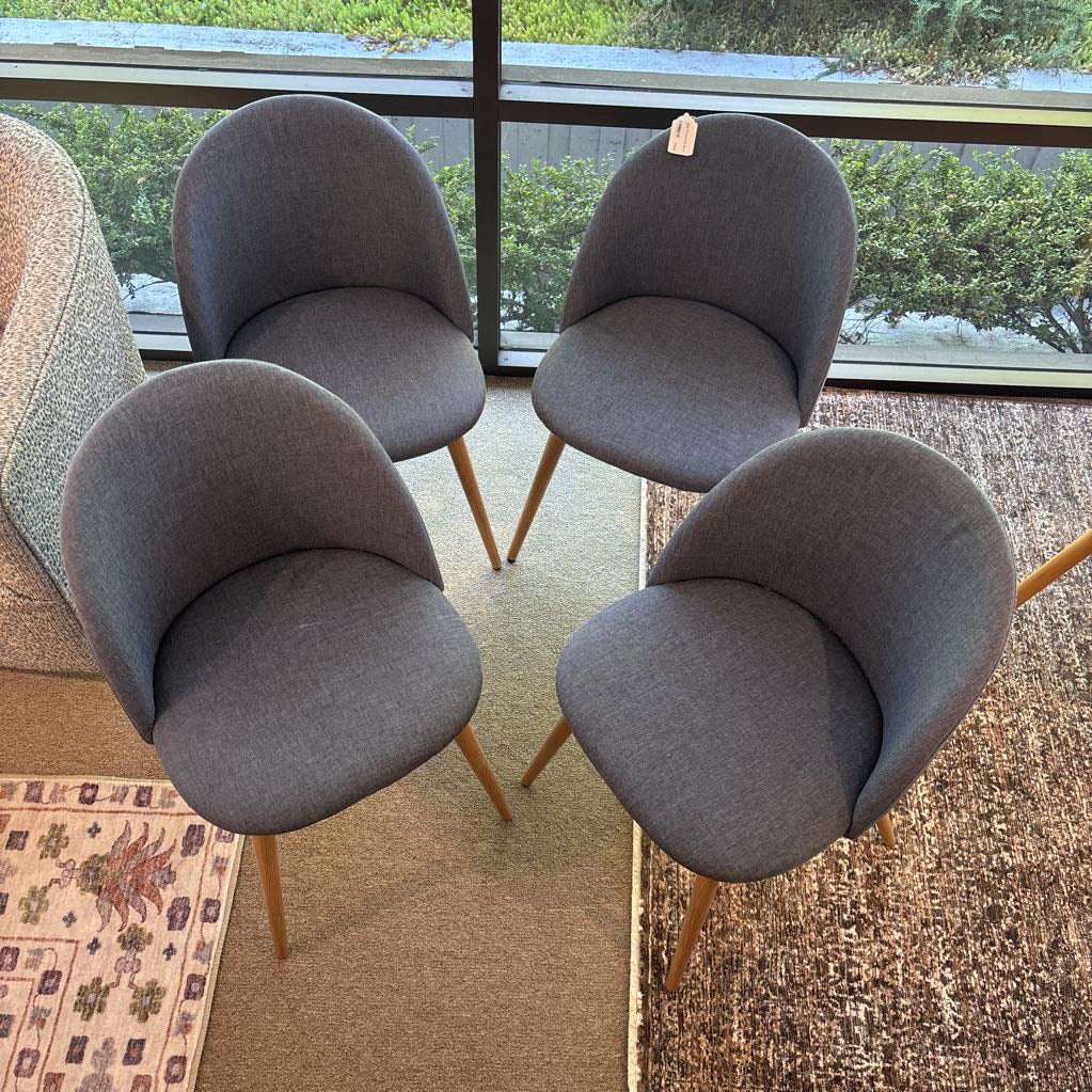 Modern Blue Dining Chair (SET OF 4)